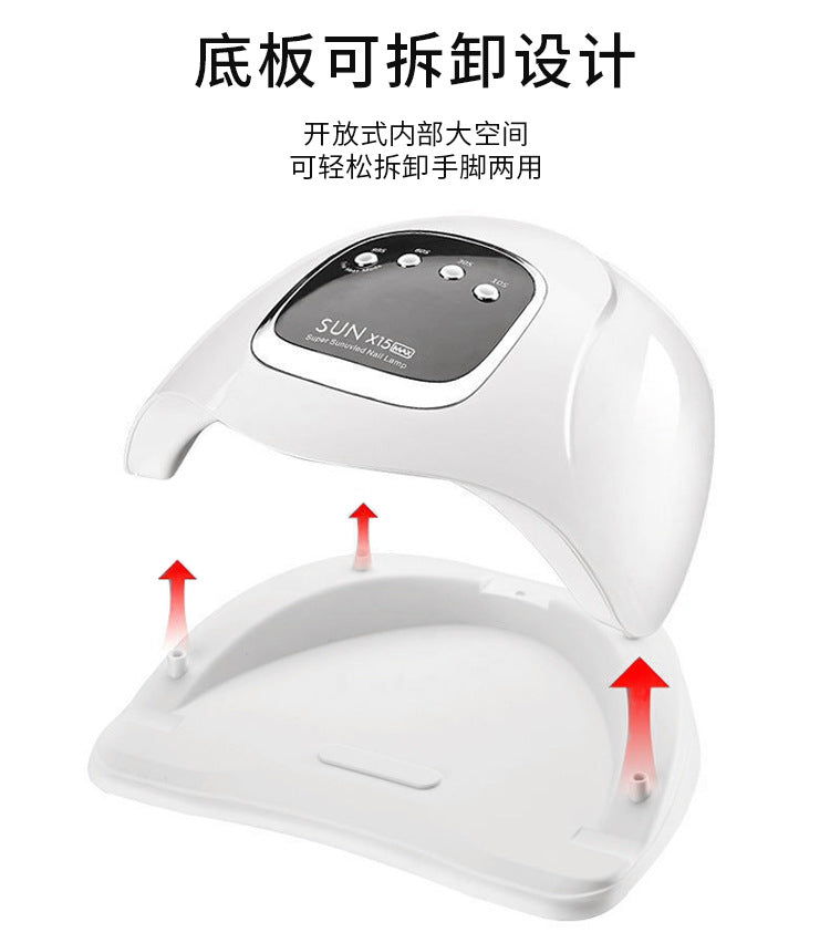 Lampara Uv Led Secador Cabina Uñas Gel Manos