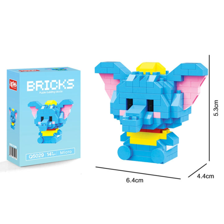 Mini Kit Animales Bloques