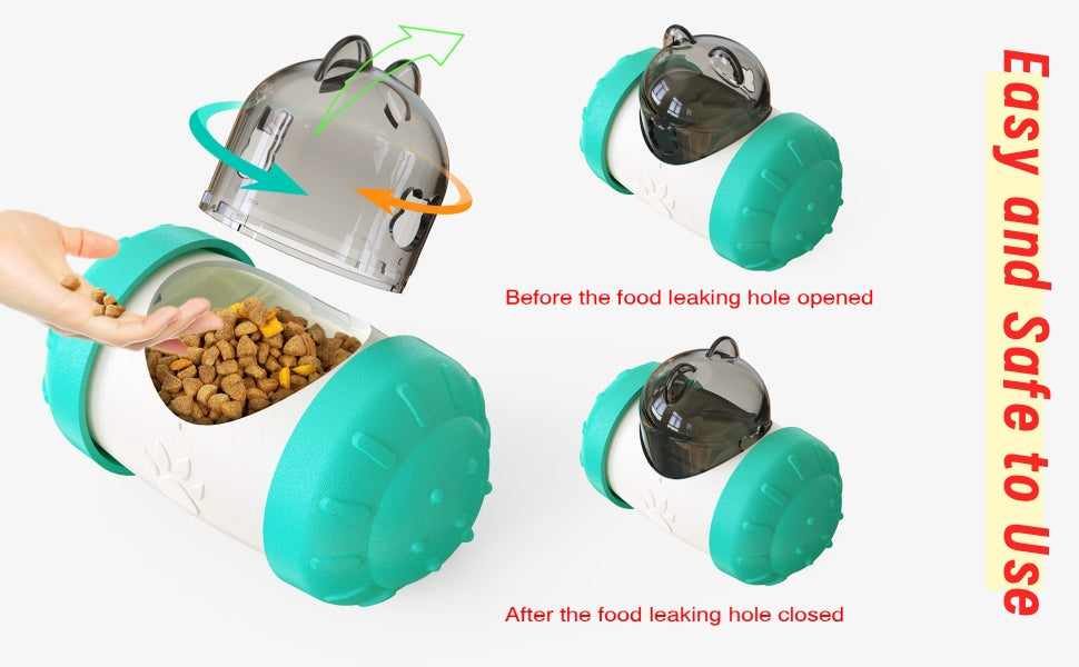 Juguete Interactivo Mascota Dispensador Alimento Perro Gato