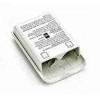 Tapa Trasera Porta Pilas Joystick Xbox 360 Blanca