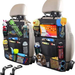 Organizador Auto Respaldo Asiento Tablet Varios Bolsillos