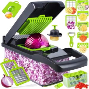 Rallador Cortador Picador Verduras Frutas Mandolina Set X16