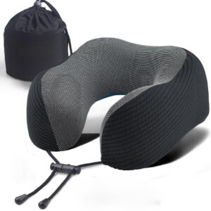 Almohada De Viaje Cuello Apoya Cabeza Cervical Viscoelastica