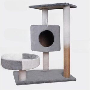 Rascador Para Gatos Torre Juego Cama Nido Escalador Mascota